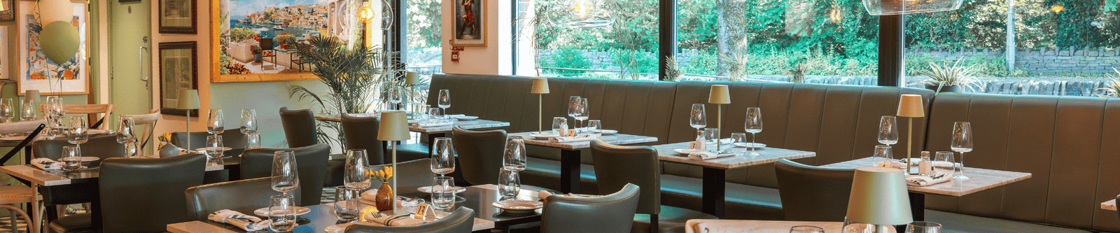The dining room at Olivae Bistro Italiano